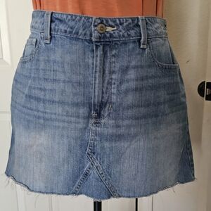Hollister denim skirt size 11